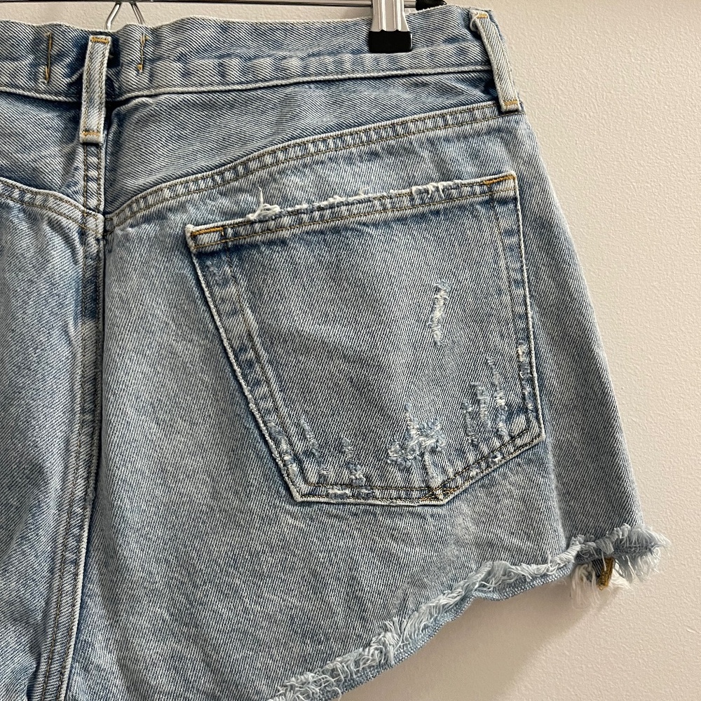 Agolde Parker Jean Shorts in Swapmeet - Picture 6 of 8